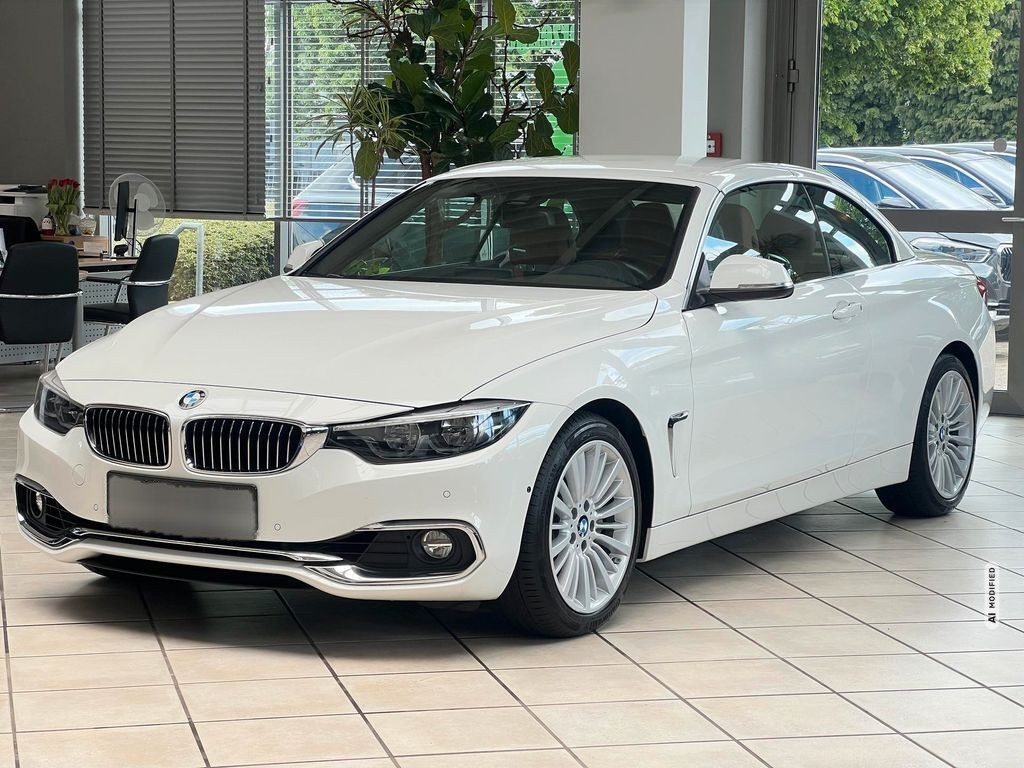 BMW 440 i Luxury 1.HAND|SCHECKHEFT-BMW|360°|HUD|LHZ
