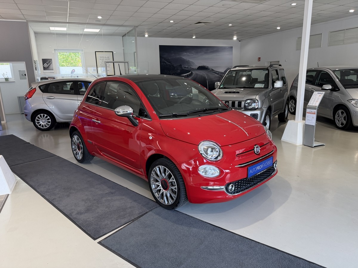 Fiat 500 1.0 Mild Hybrid Red (EURO 6d) Panorama,wie Neu!
