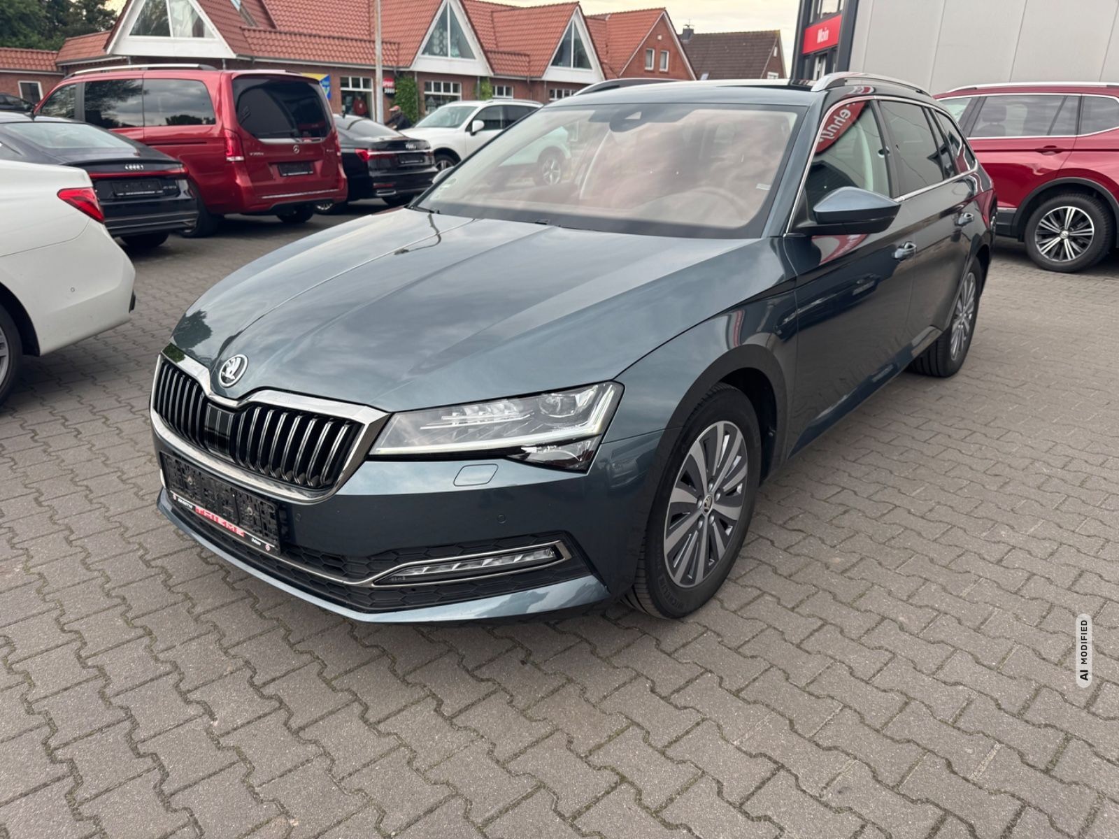 Skoda Superb Combi Style Leder Virtual Navi PDC AHK TOP