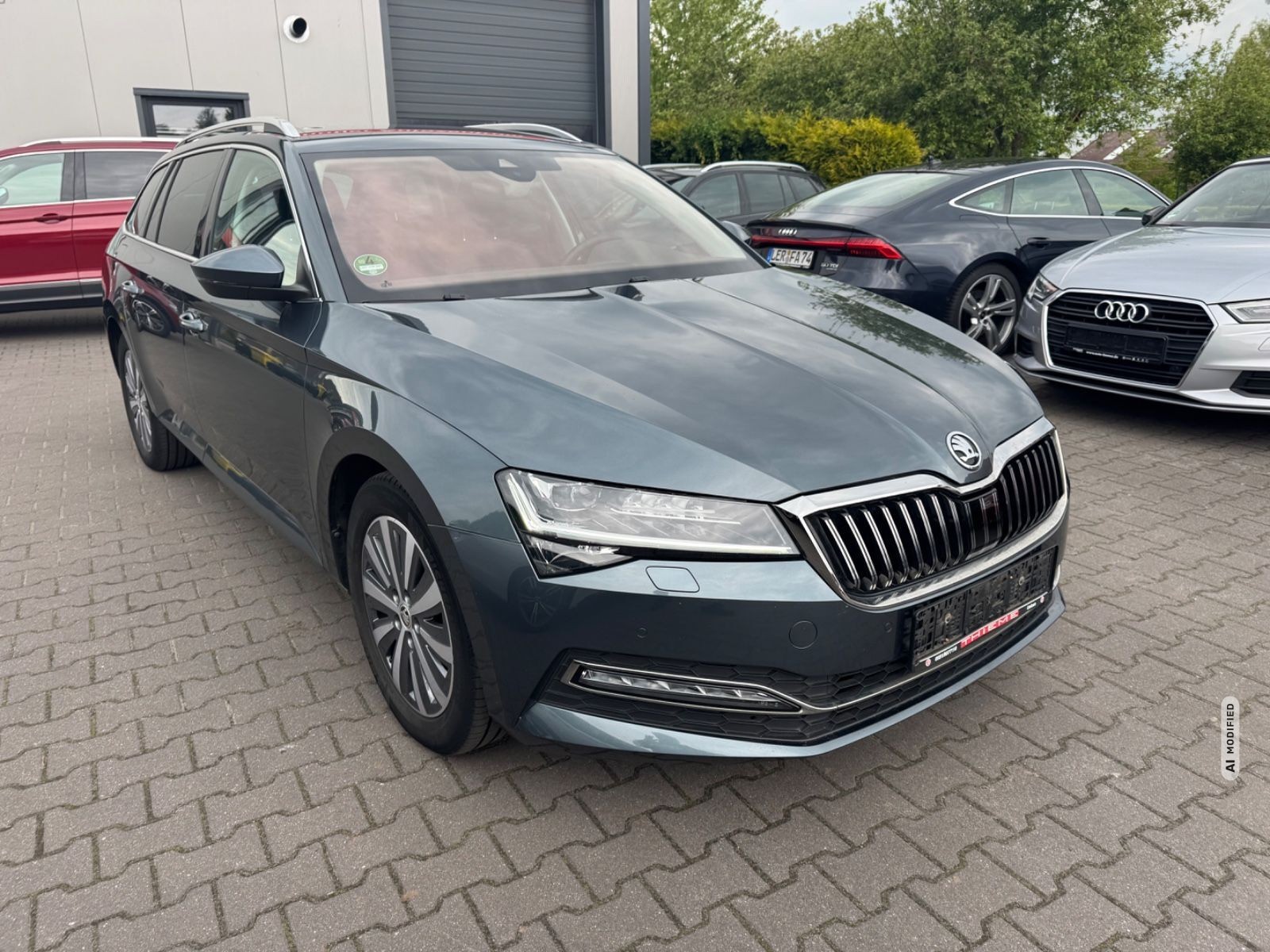 Skoda Superb Combi Style Leder Virtual Navi PDC AHK TOP