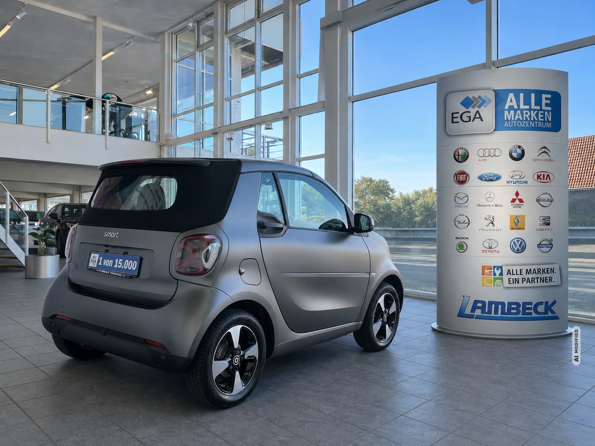 Smart ForTwo EQ cabrio*EXCLUSIVE*22kW*CAM*MEDIA*ALLW*LED*SHZ*