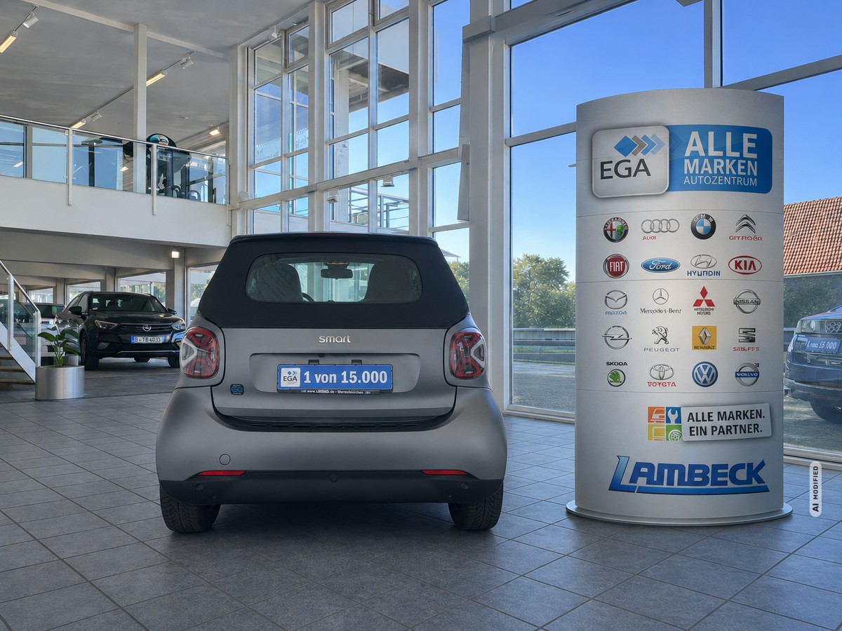 Smart ForTwo EQ cabrio*EXCLUSIVE*22kW*CAM*MEDIA*ALLW*LED*SHZ*