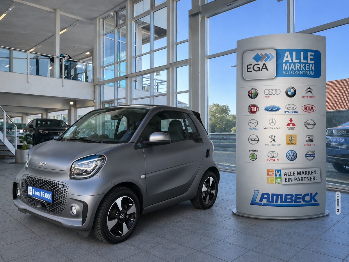 Smart ForTwo EQ cabrio*EXCLUSIVE*22kW*CAM*MEDIA*ALLW*LED*SHZ*