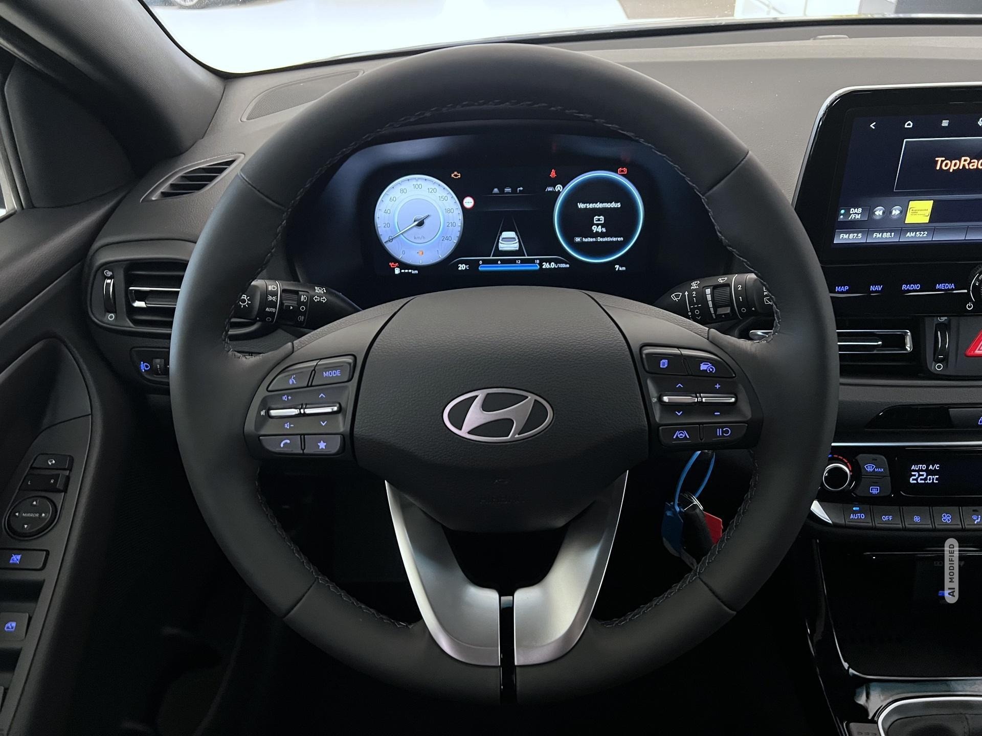 Hyundai i30 GO! Plus 1.0 T-GDi 73kW (100PS) 2-Zonen-Klimaautomatik, Lenkradheizung, Sitz