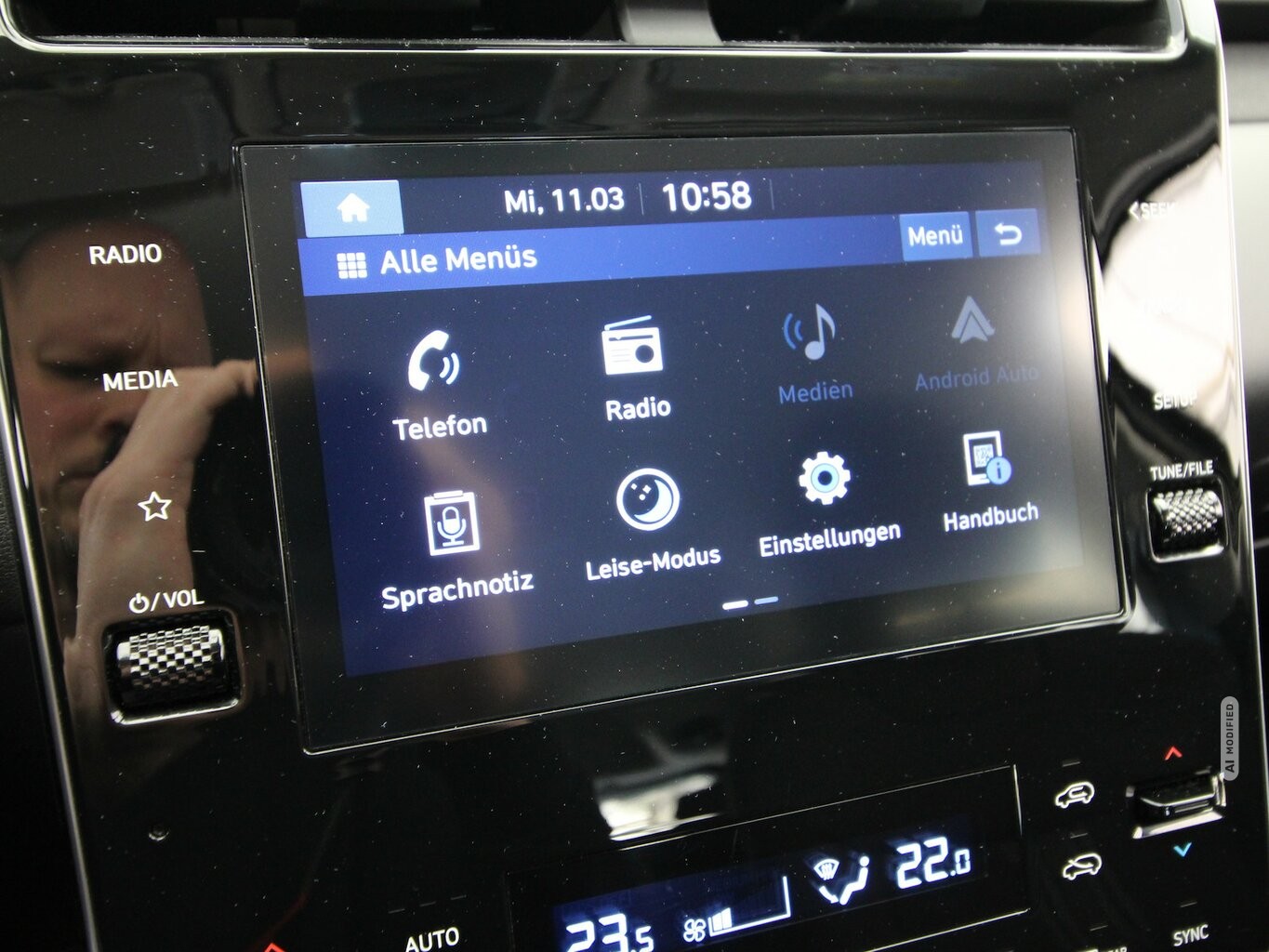 Hyundai Tucson 1.6 CRDi Select KAMERA+SITZHEIZUNG+AHK...