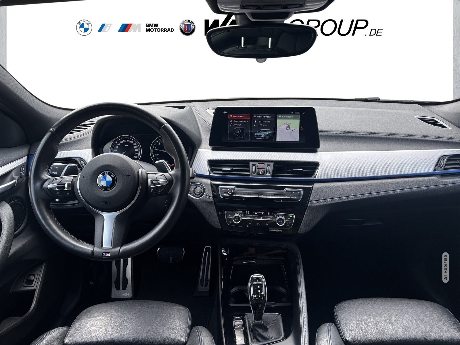 BMW X2 NAVI PLUS HUD LEDER ACC LED RFK ALARM KOMFORTZG HIFI DAB