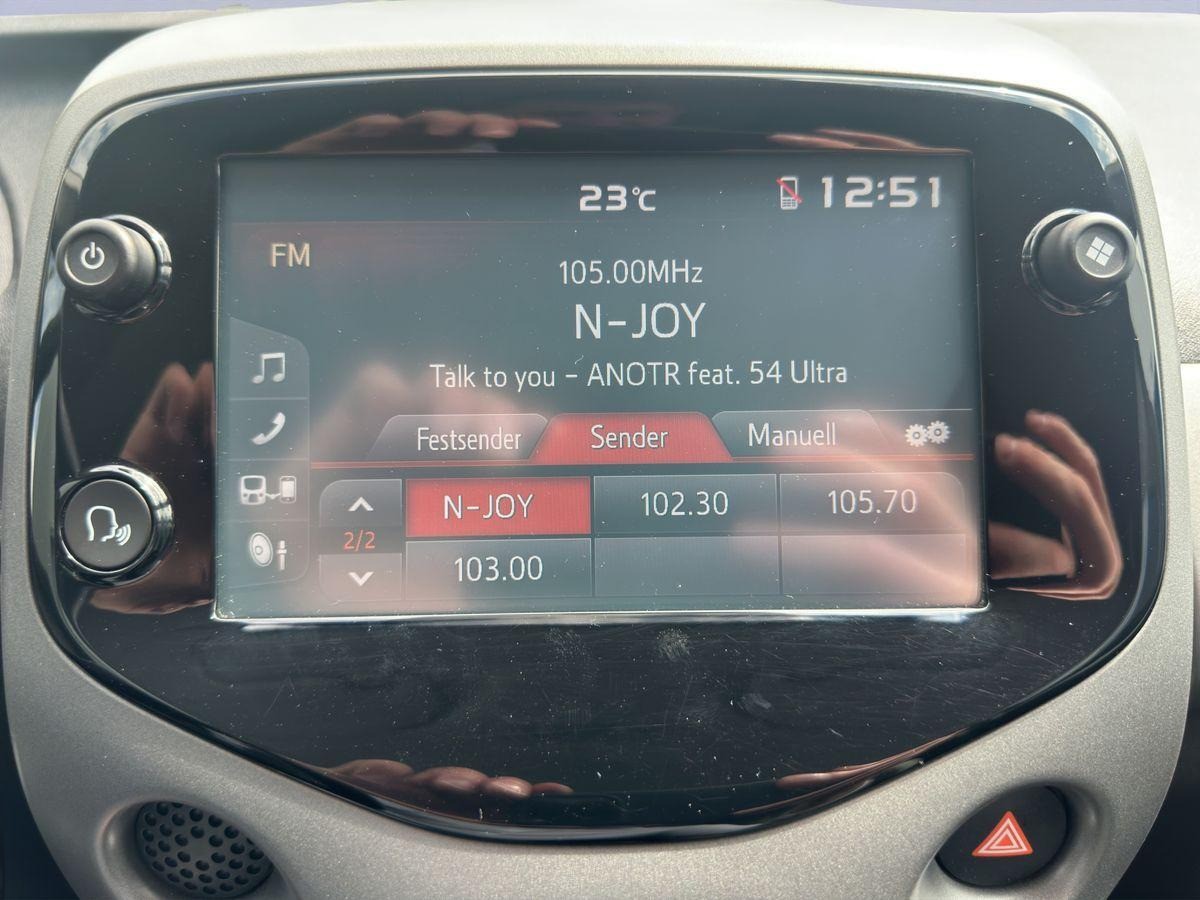 Toyota Aygo Kamera/App-Connect/Tempomat
