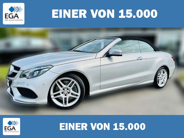 Mercedes-Benz E 500 CABRIO AMG - Distronic, 360°, LED, Memory, Comand