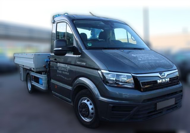 MAN TGE TGE TGEPritsche,5.160 4x2 SB Kran MKG Typ HLK 25 /
