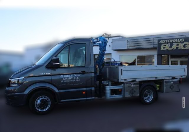 MAN TGE TGE TGEPritsche,5.160 4x2 SB Kran MKG Typ HLK 25 /