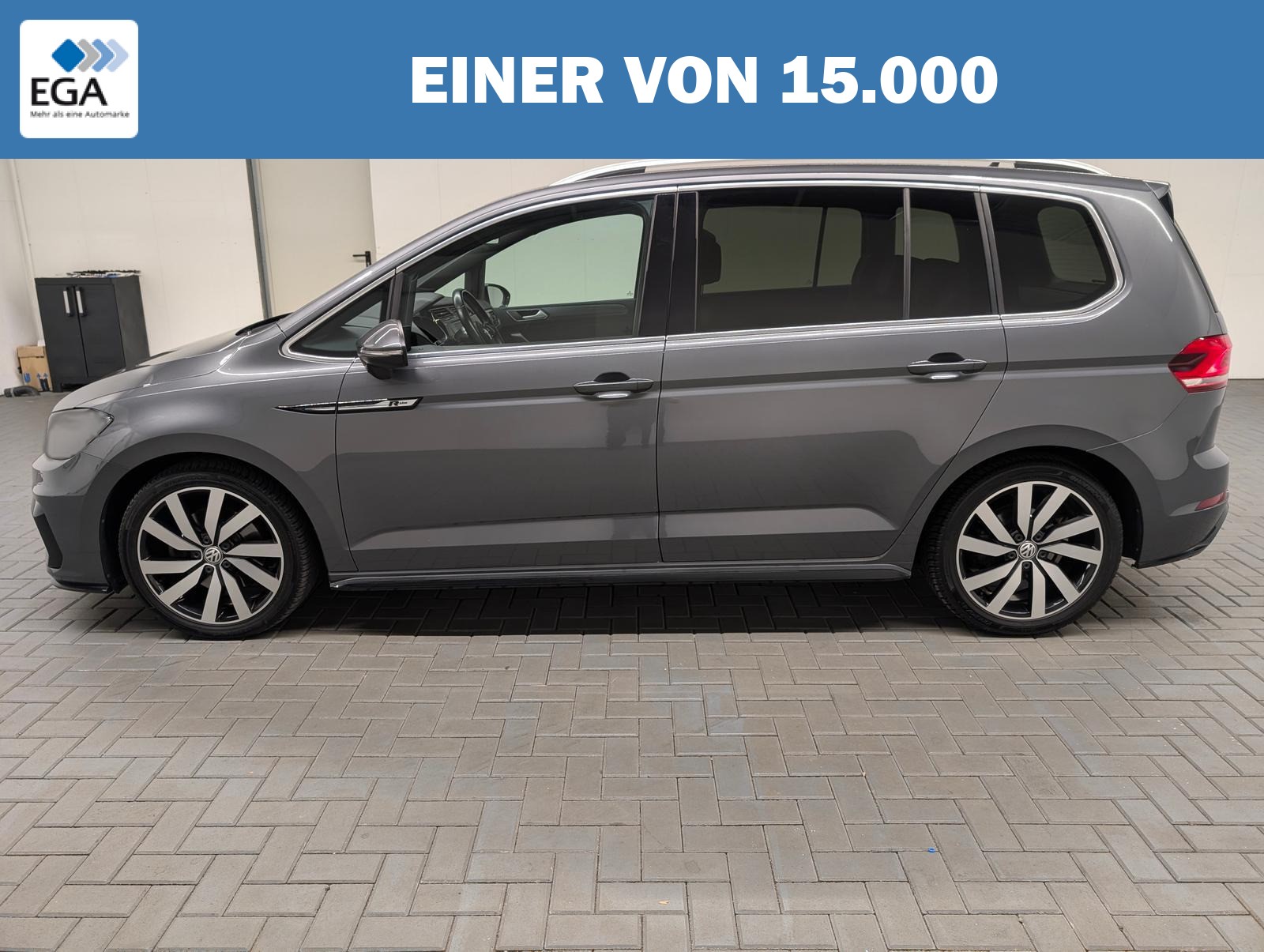 Volkswagen Touran Highline R-Line LED/Leder/Pano/ACC/Navi