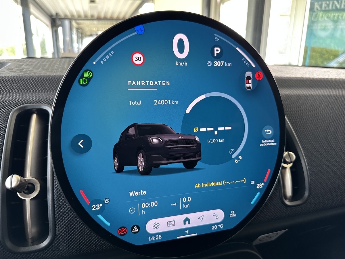 MINI Cooper C Countryman  HUD el Heckklappe Pano LED Kamera 