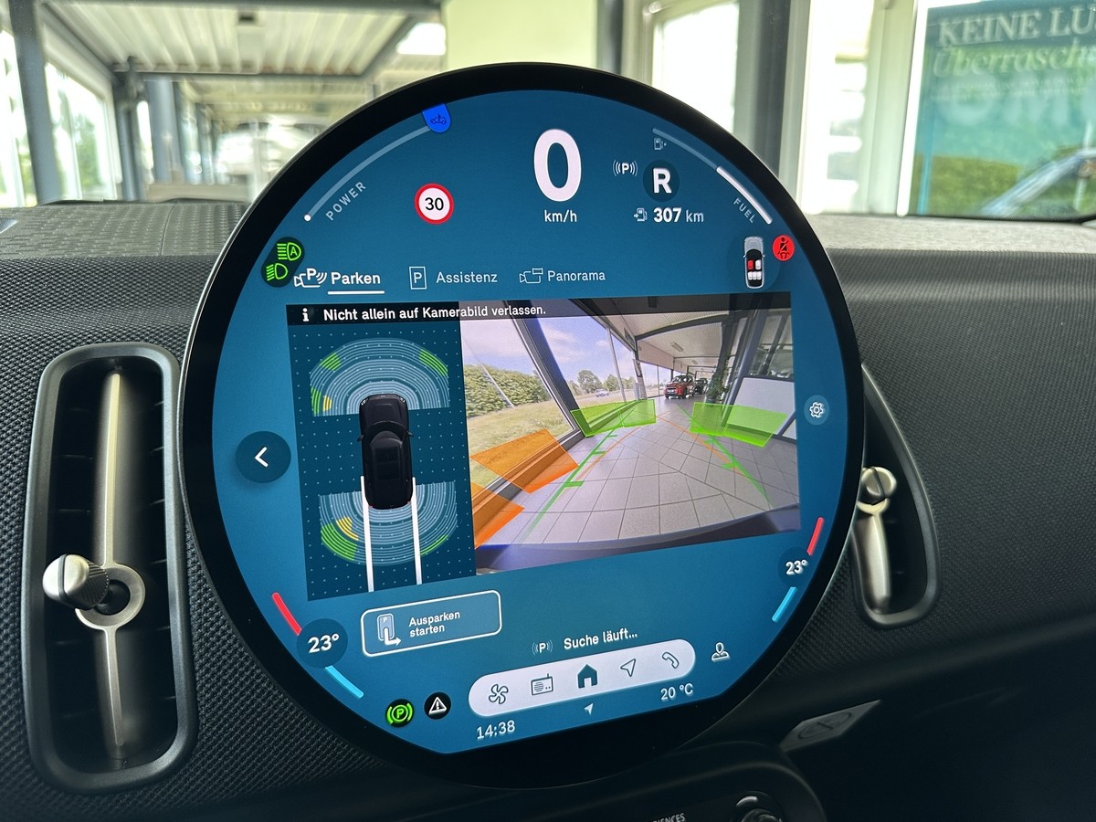 MINI Cooper C Countryman  HUD el Heckklappe Pannodach LED Kamera 
