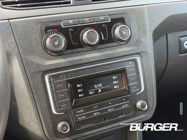 Volkswagen Caddy 2.0 TDI Klima Tempo PDC SitzHZG USB Temp Berganfah