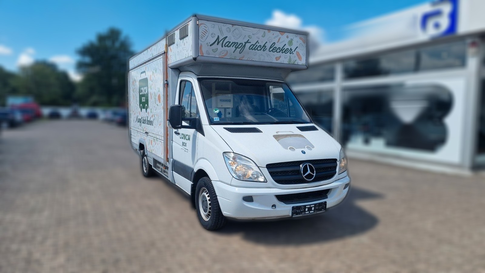 Mercedes-Benz Sprinter II Pritsche FOODTRUCK Verkaufsfahrzeug