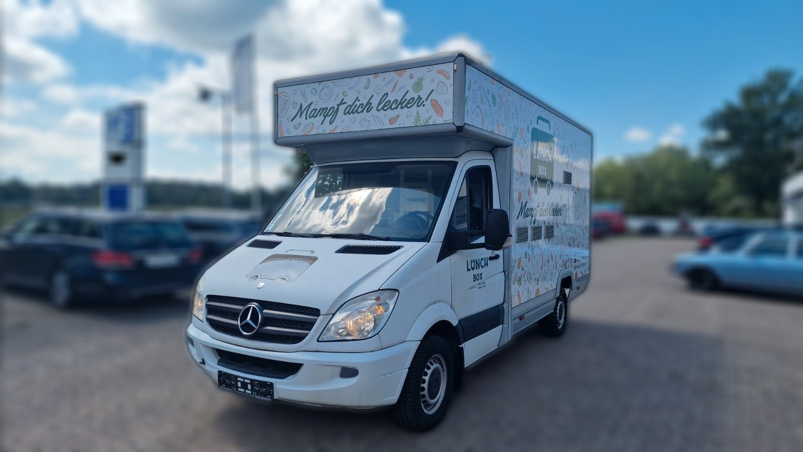 Mercedes-Benz Sprinter II Pritsche FOODTRUCK Verkaufsfahrzeug