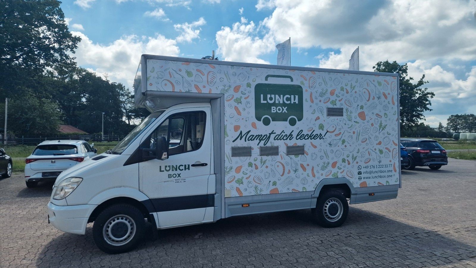 Mercedes-Benz Sprinter II Pritsche FOODTRUCK Verkaufsfahrzeug