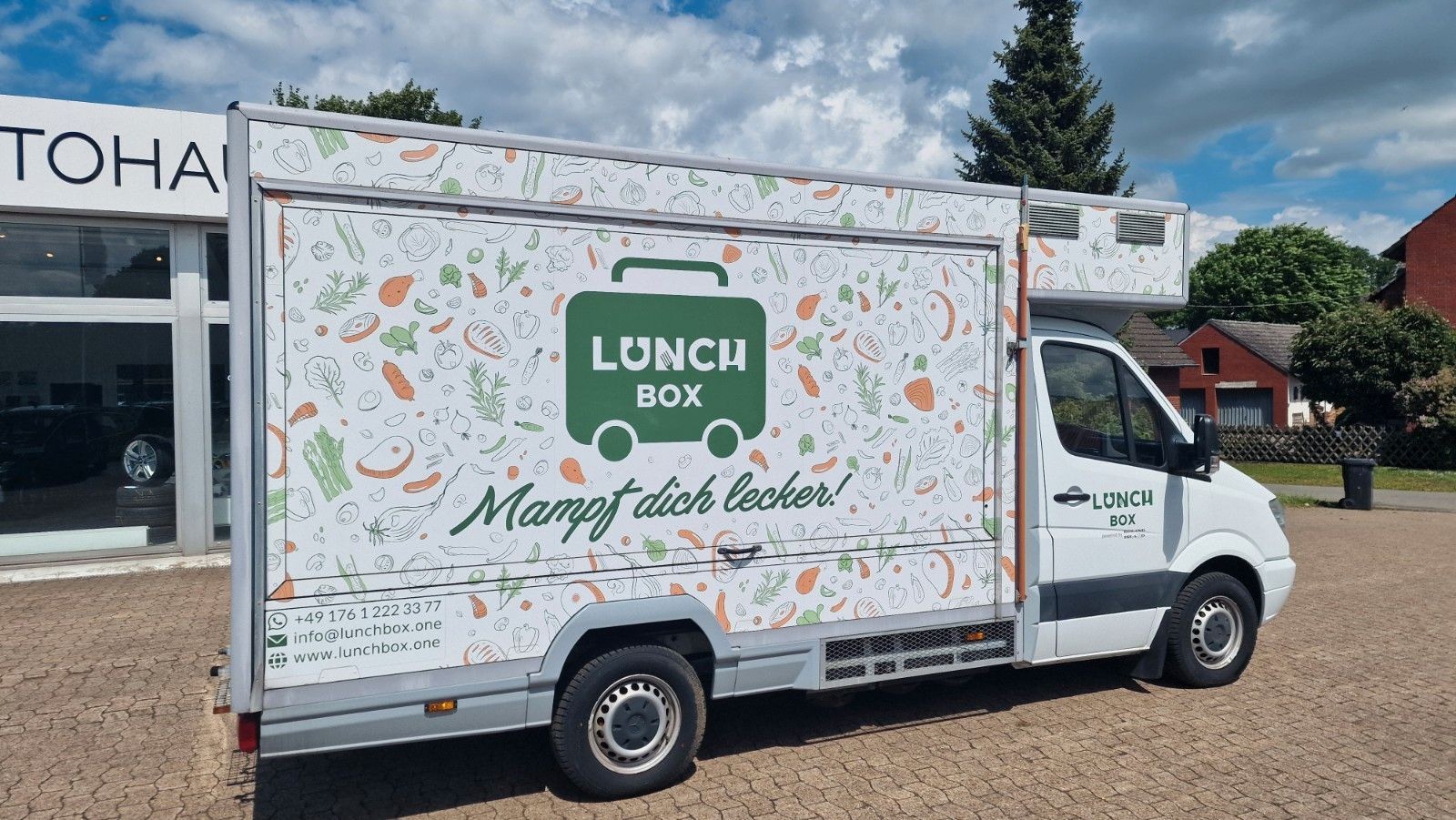 Mercedes-Benz Sprinter II Pritsche FOODTRUCK Verkaufsfahrzeug