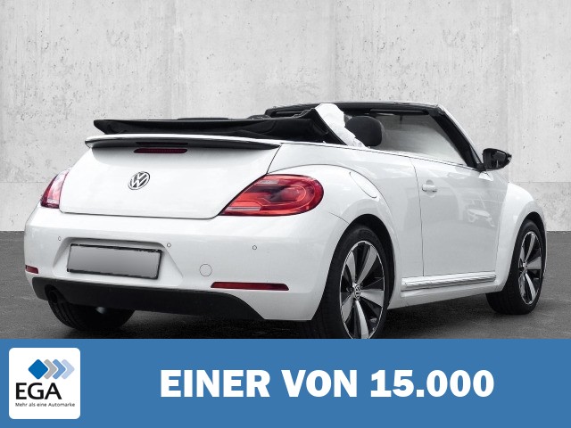 Volkswagen Beetle Cabriolet Club BMT El. Verdeck Navi Mehrzonenklima SHZ Temp PDCv+h Bergan