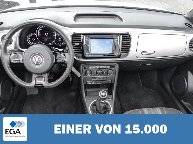 Volkswagen Beetle Cabriolet Club BMT El. Verdeck Navi Mehrzonenklima SHZ Temp PDCv+h Bergan