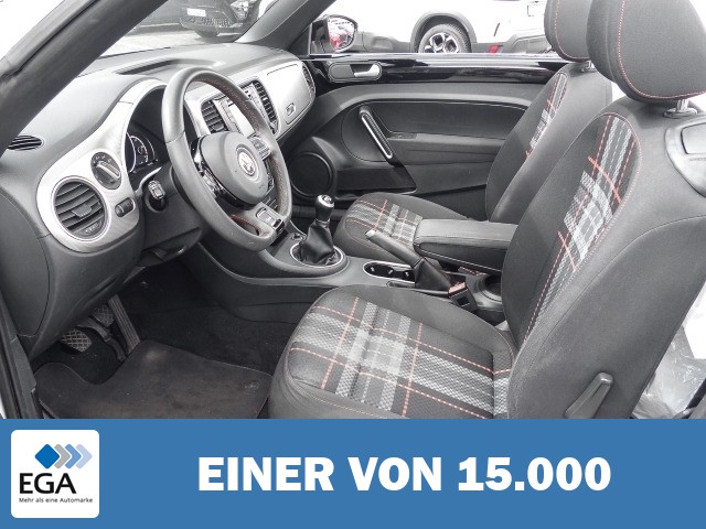 Volkswagen Beetle Cabriolet Club BMT El. Verdeck Navi Mehrzonenklima SHZ Temp PDCv+h Bergan