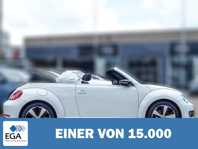 Volkswagen Beetle Cabriolet Club BMT El. Verdeck Navi Mehrzonenklima SHZ Temp PDCv+h Bergan