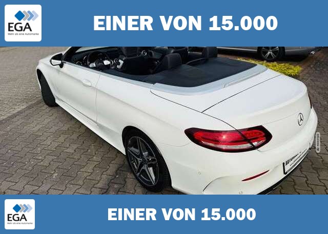 Mercedes-Benz C 200 CABRIO AMG, Autom., Multibeam, RFK, Tot, Navi, SHZ
