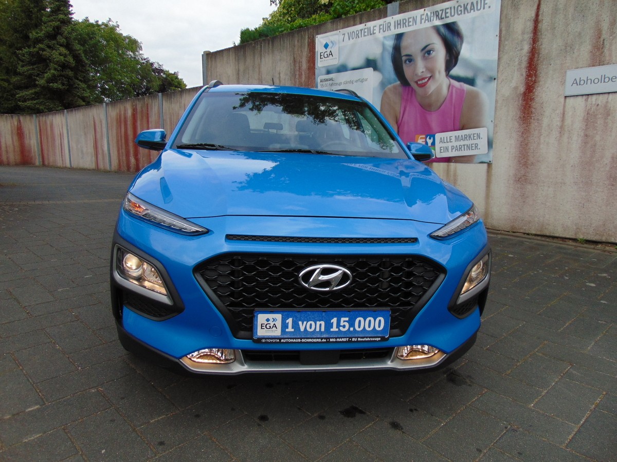 Hyundai KONA Kona 1.0 T-GDI Kl.Au - R.Kam - Te.mat - SitzLenHz