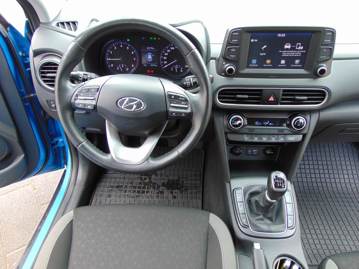 Hyundai KONA Kona 1.0 T-GDI Kl.Au - R.Kam - Te.mat - SitzLenHz