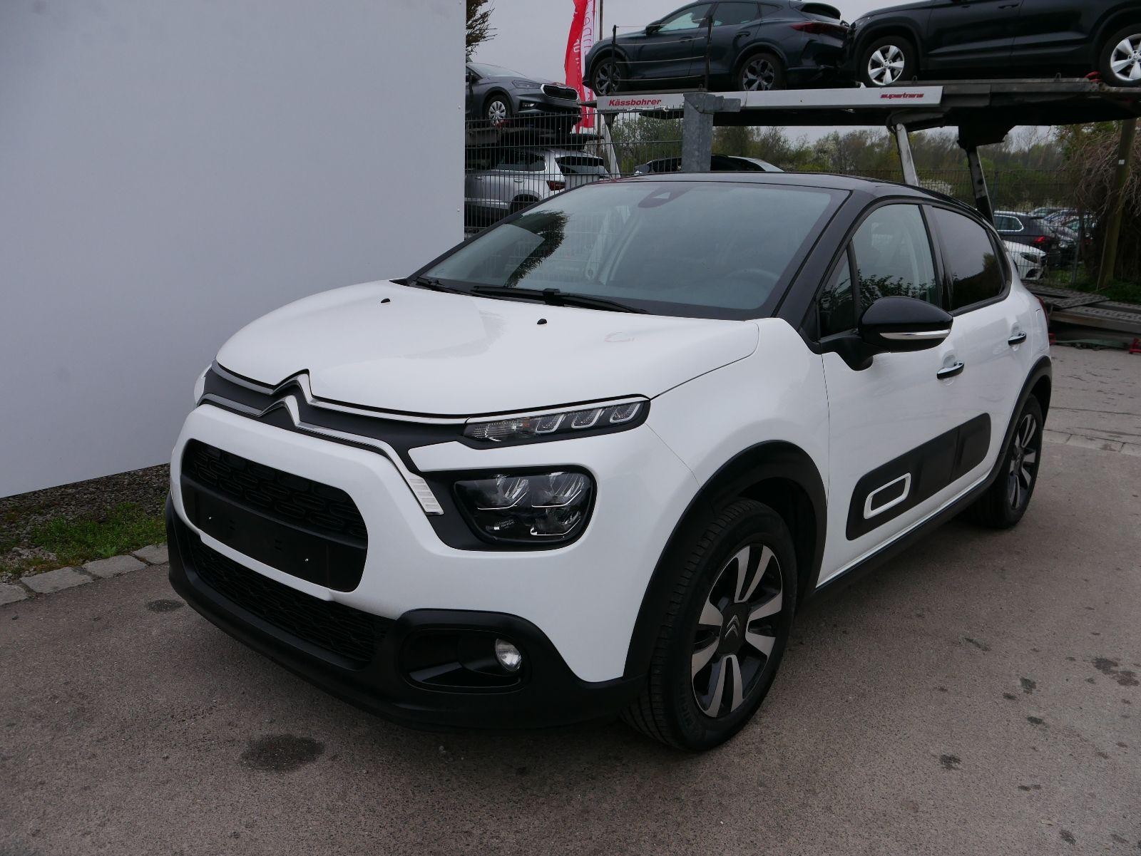 Citroën C3 PureTech Shine*KEYLESS-GO*PDC-HINTEN*TEMPOMAT*SMARTLINK*LED*KLIMA