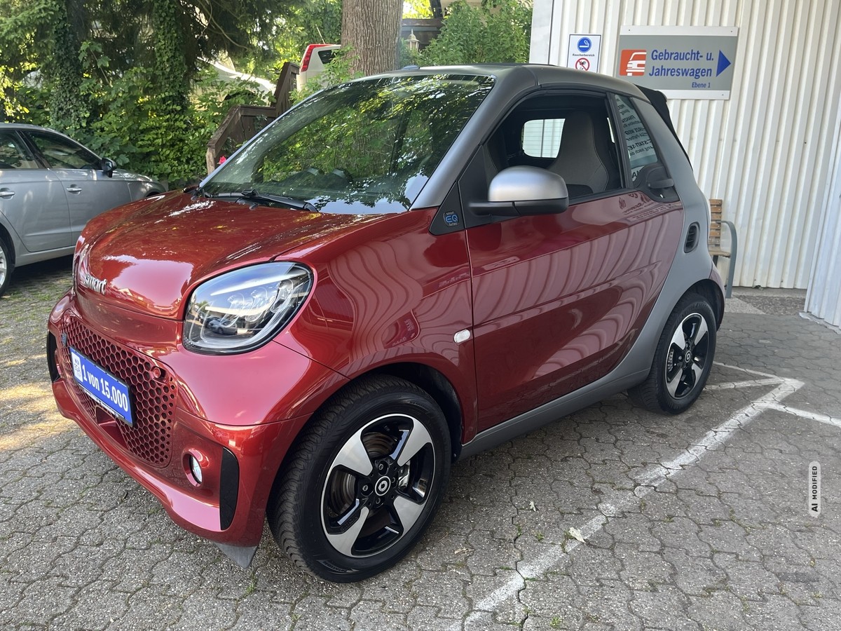 Smart ForTwo EQ cabrio*EXCLUSIVE*22kW*9TKM*CAM*MEDIA*ALLW*LED*SHZ*
