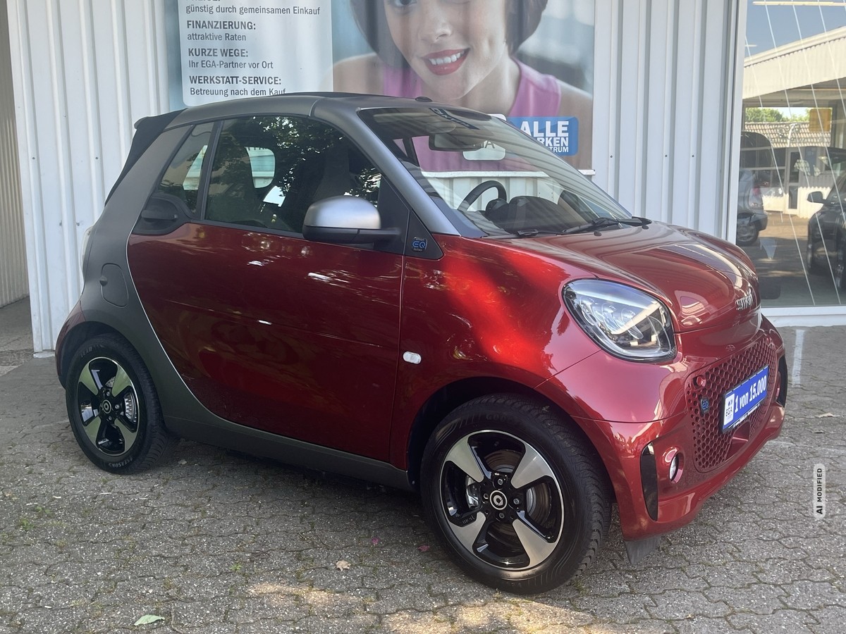 Smart ForTwo EQ cabrio*EXCLUSIVE*22kW*9TKM*CAM*MEDIA*ALLW*LED*SHZ*