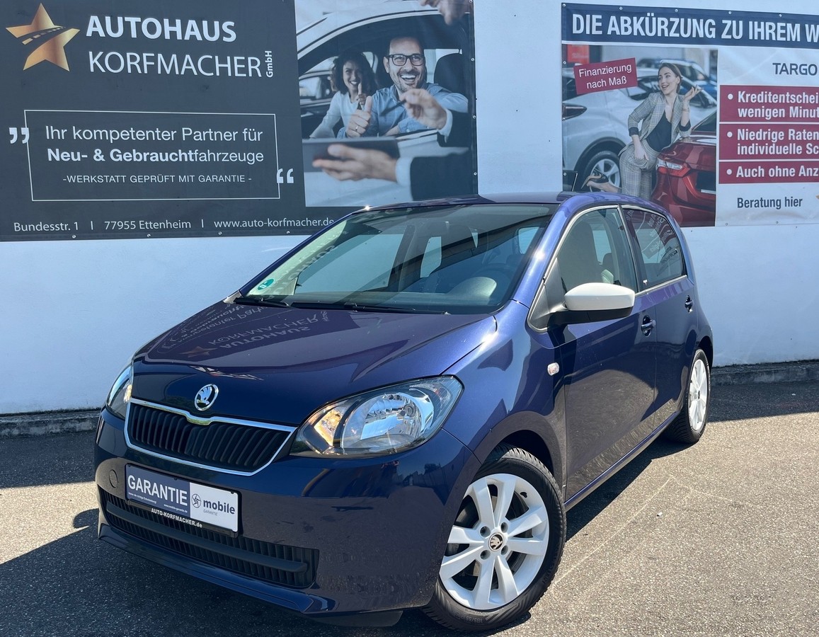 Skoda Citigo 1.0 AUTOMATIK Euro 6 KLIMA ALU SOUND