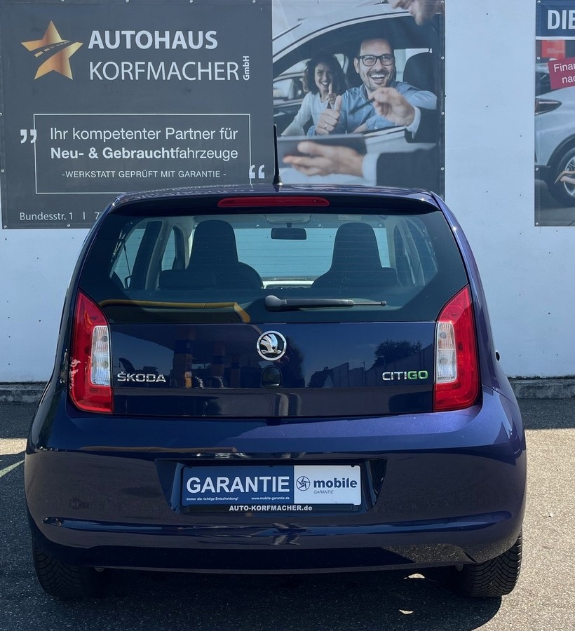 Skoda Citigo 1.0 AUTOMATIK Euro 6 KLIMA ALU SOUND