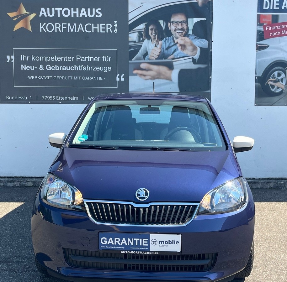 Skoda Citigo 1.0 AUTOMATIK Euro 6 KLIMA ALU SOUND