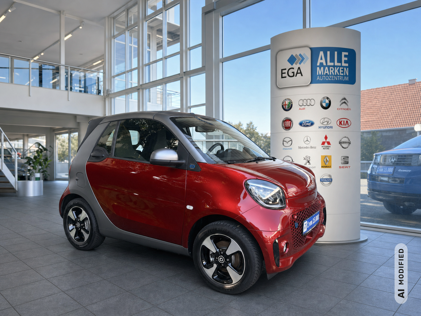 Smart ForTwo EQ cabrio*EXCLUSIVE*22kW*CAM*MEDIA*ALLW*LED*SHZ*