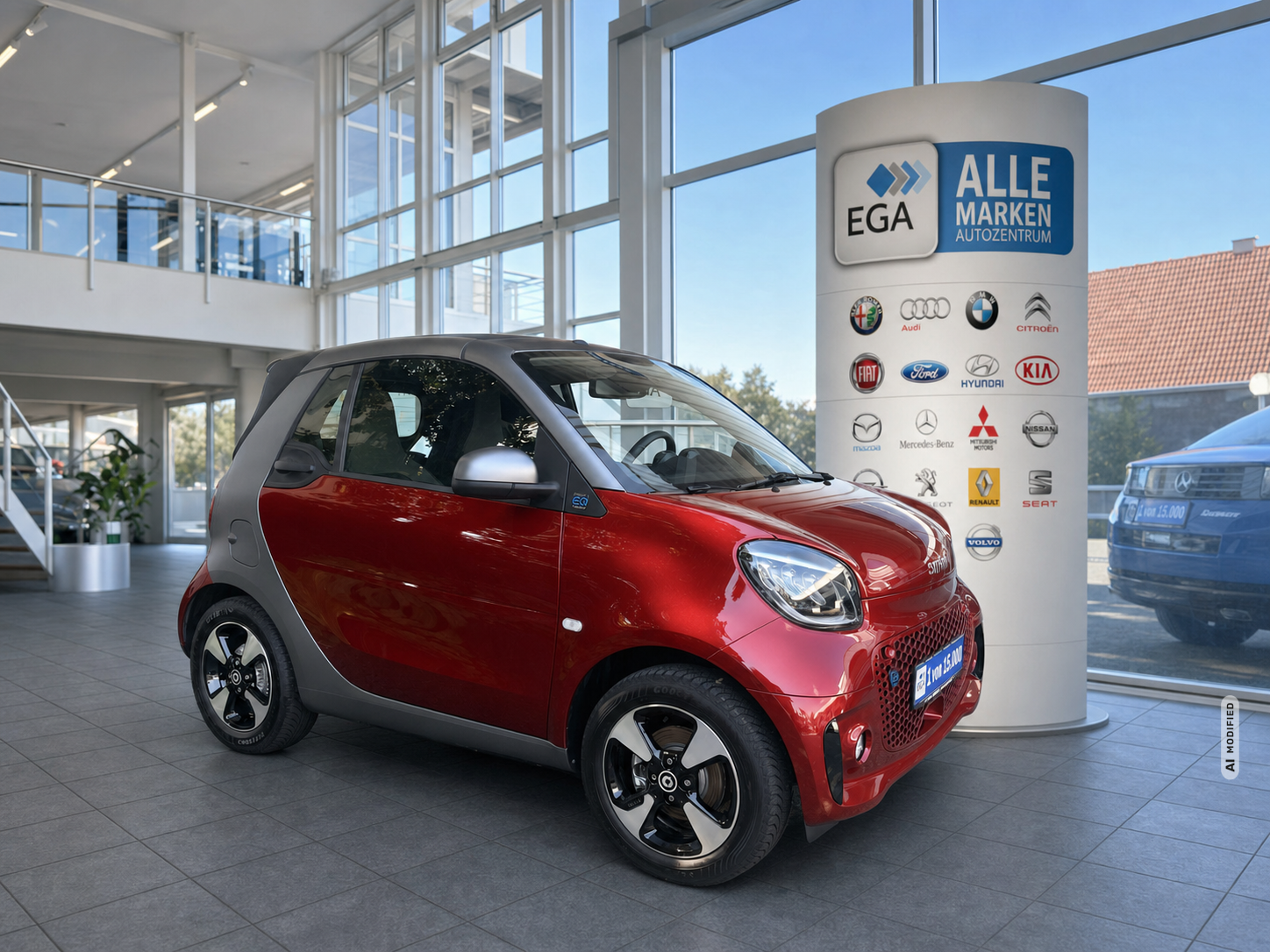 Smart ForTwo EQ cabrio*EXCLUSIVE*22kW*9TKM*CAM*MEDIA*ALLW*LED*SHZ*