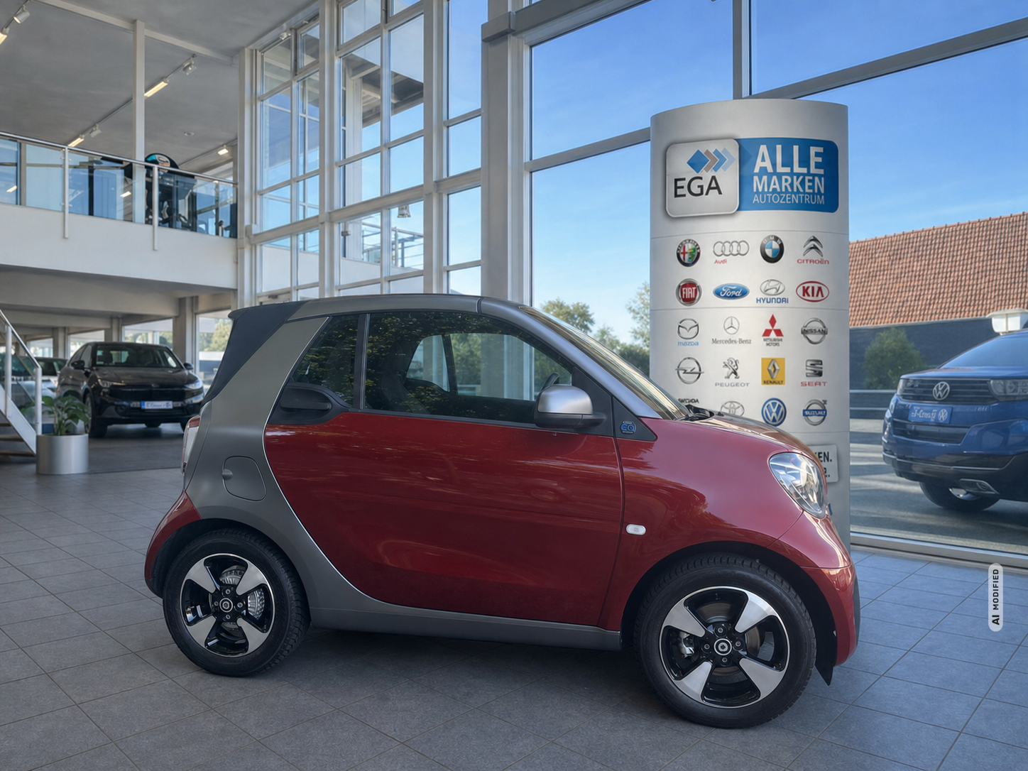 Smart ForTwo EQ cabrio*EXCLUSIVE*22kW*9TKM*CAM*MEDIA*ALLW*LED*SHZ*