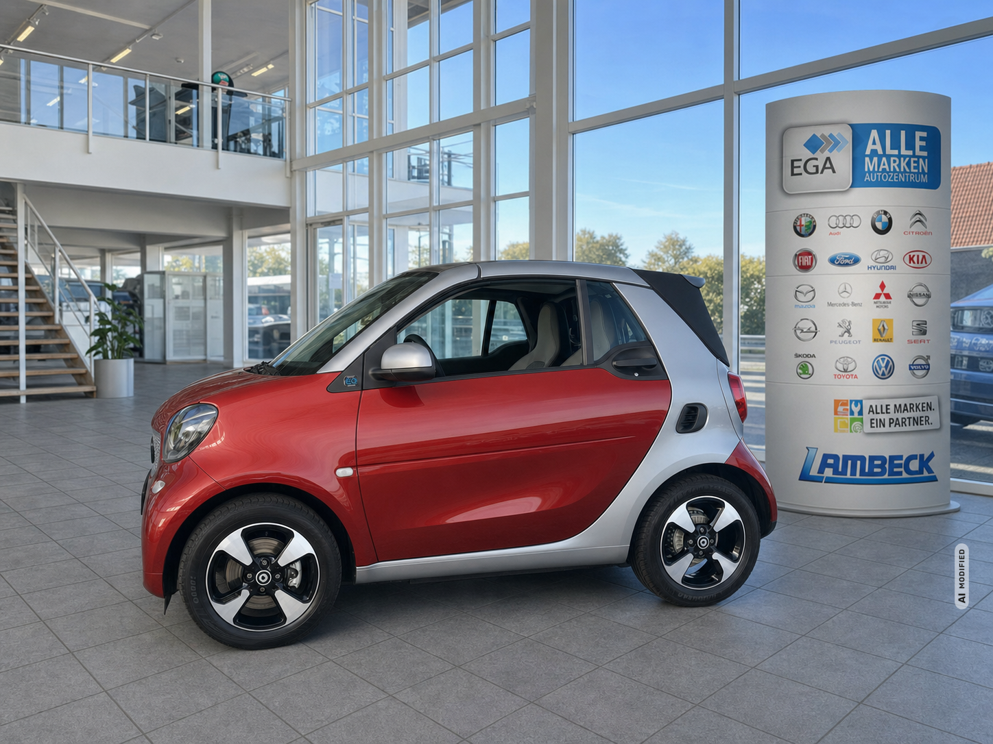Smart ForTwo EQ cabrio*EXCLUSIVE*22kW*9TKM*CAM*MEDIA*ALLW*LED*SHZ*