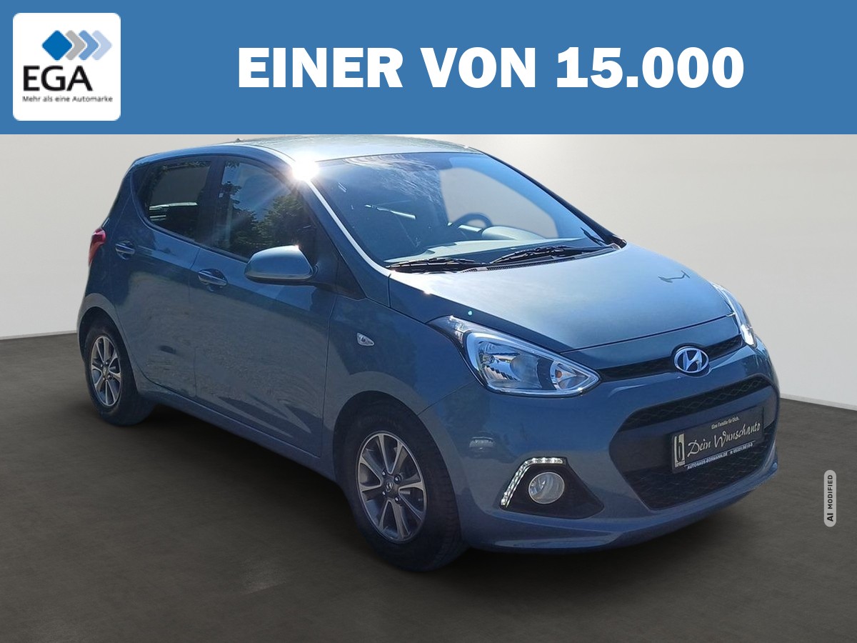 Hyundai i10 1.2 YES Silber Klima Sitzheizung Tempomat Bluetooth