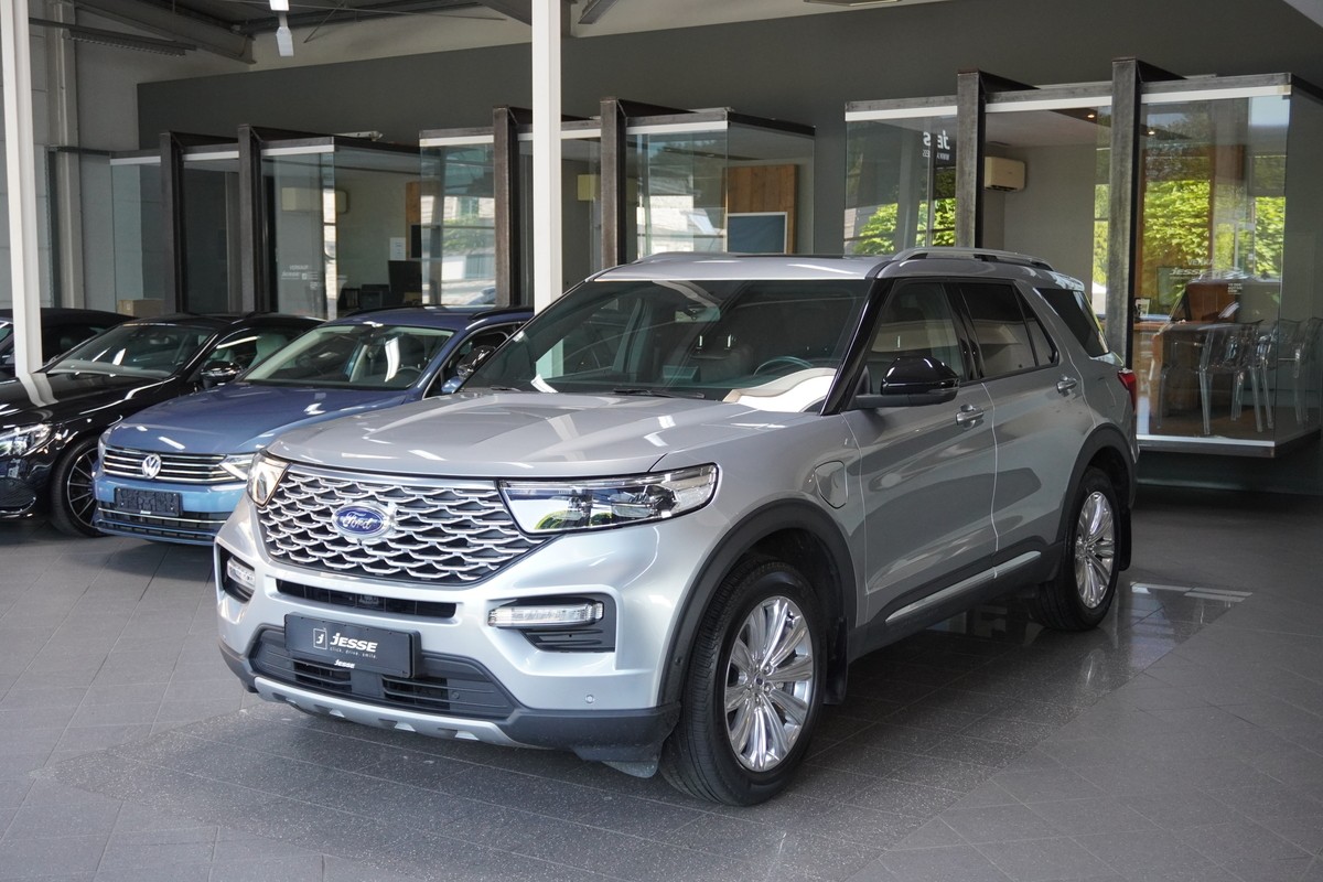 Ford Explorer 3.0 PHEV Platinum LED B&O ACC 7-Si D-FZG