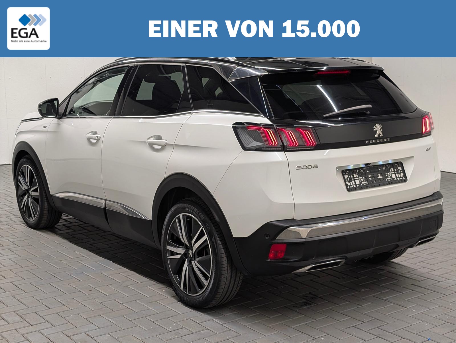 Peugeot 3008 GT LED/Navi/Pano/AHK/Kam/SHZ/Massage/19-LM