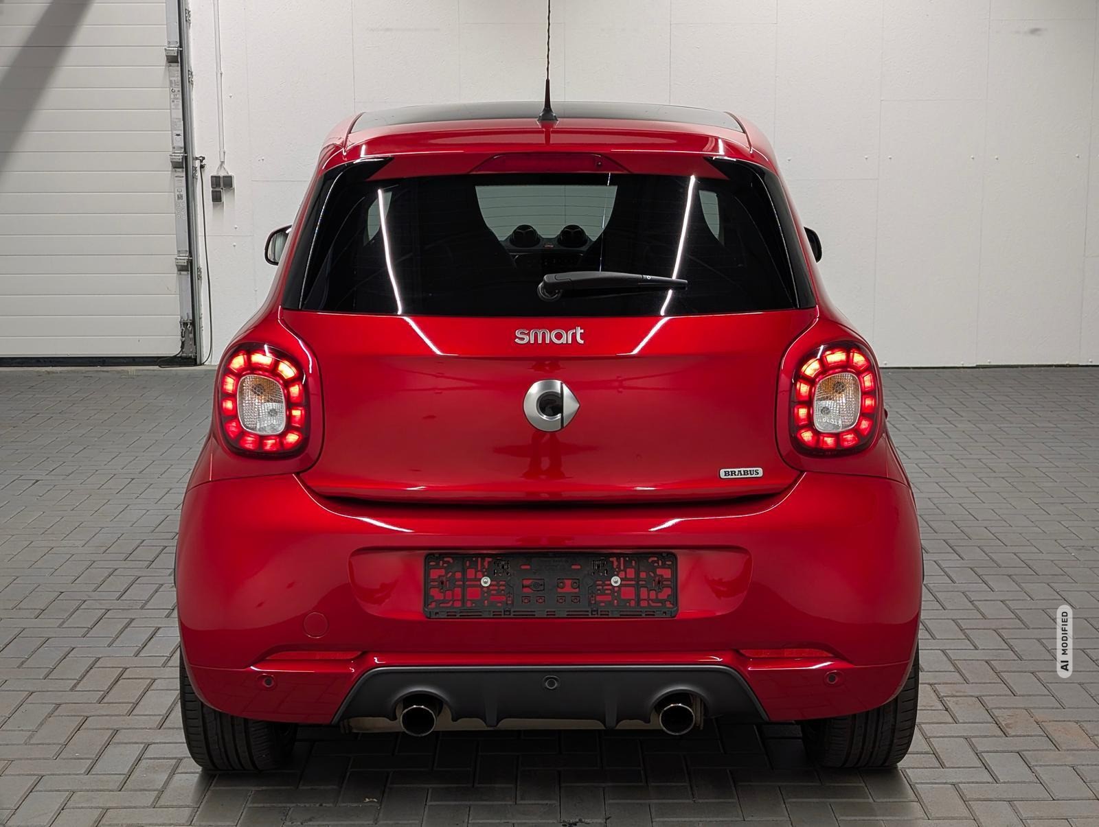 Smart ForFour Brabus Leder/Pano/SHZ/PDC/LED/GRA/17-LM