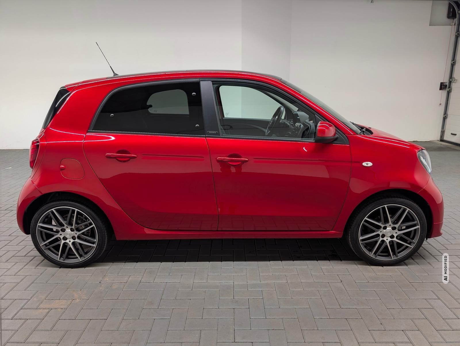 Smart ForFour Brabus Leder/Pano/SHZ/PDC/LED/GRA/17-LM