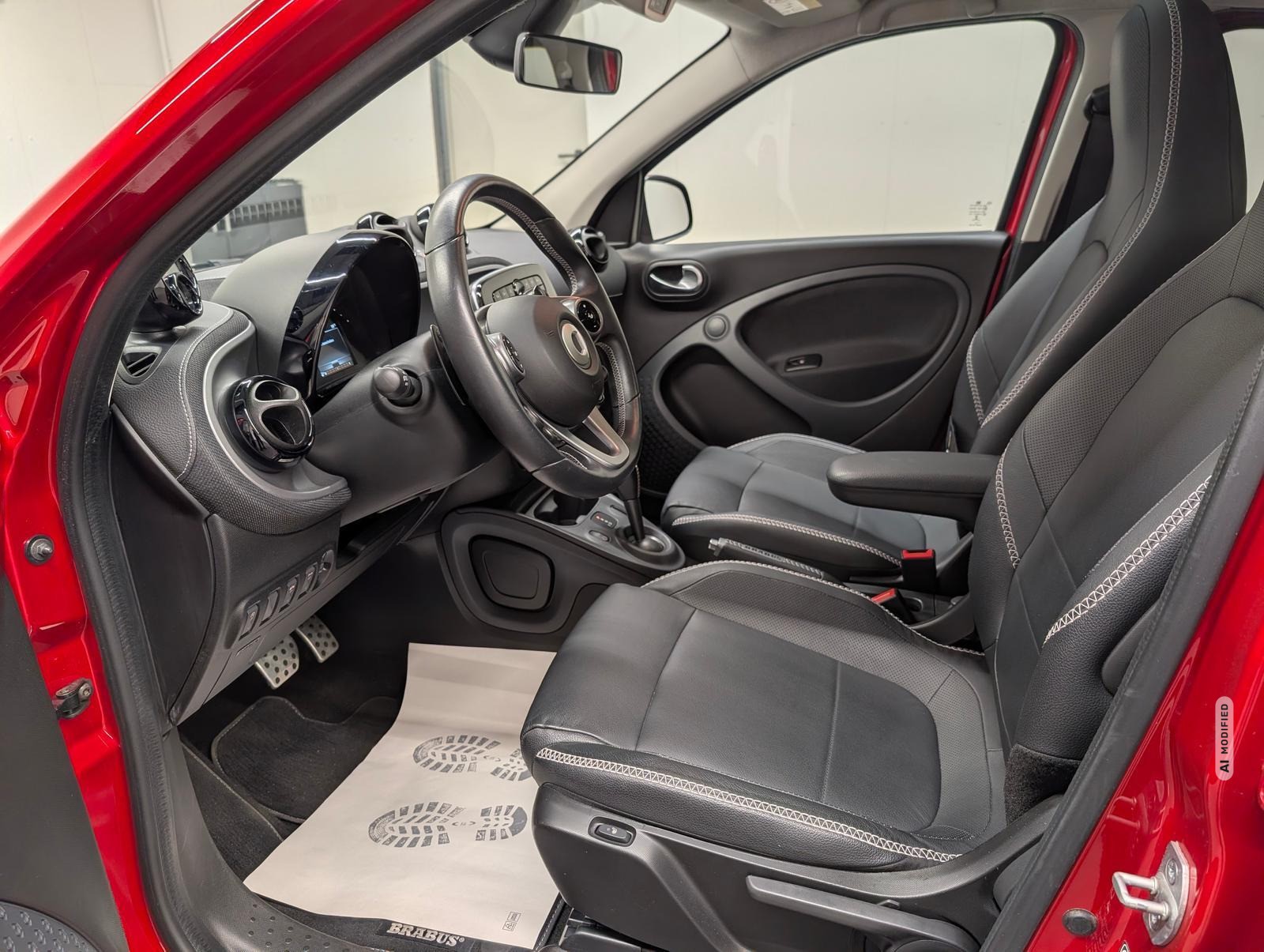 Smart ForFour Brabus Leder/Pano/SHZ/PDC/LED/GRA/17-LM