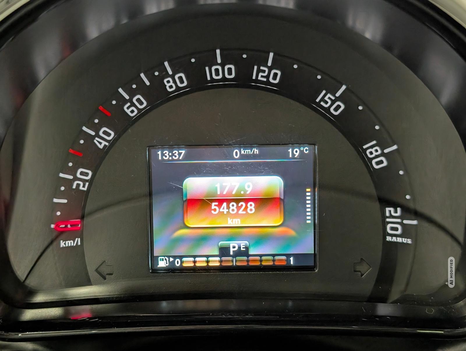 Smart ForFour Brabus Leder/Pano/SHZ/PDC/LED/GRA/17-LM