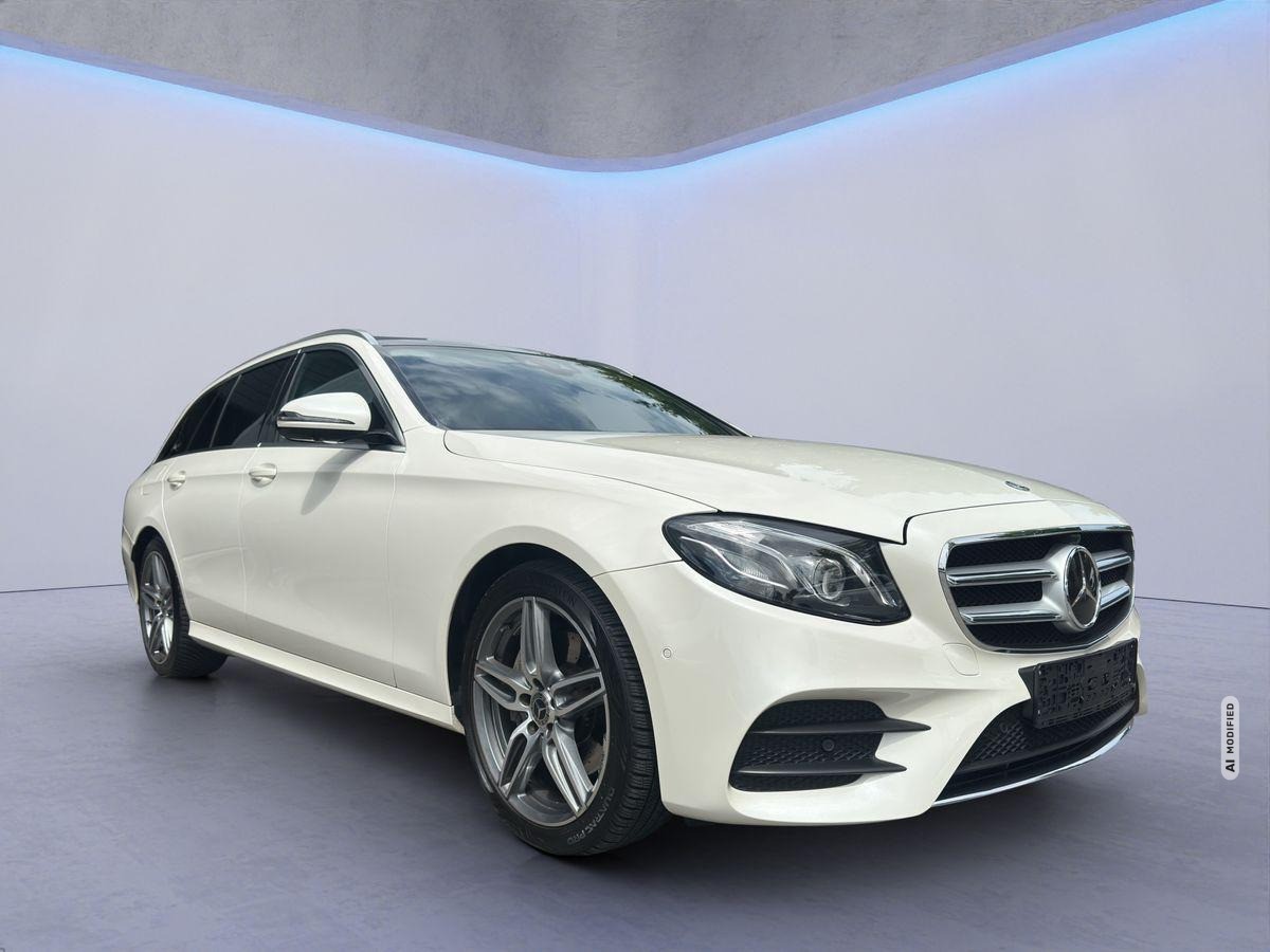 Mercedes-Benz E 220 d T AMG-Line LED/360°/Leder/Pano/Burmester