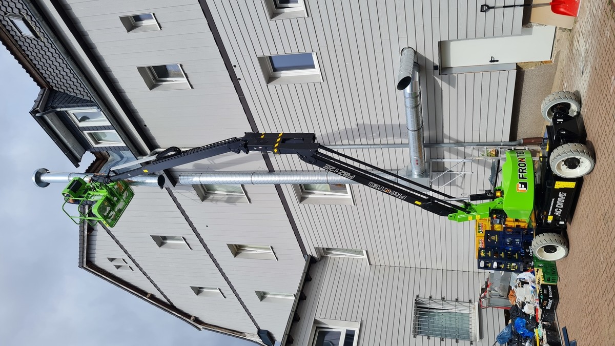 Fronteq Fronteq FBZ12E 13,5 Meter Gelenk- Teleskoparbeitsbühne 