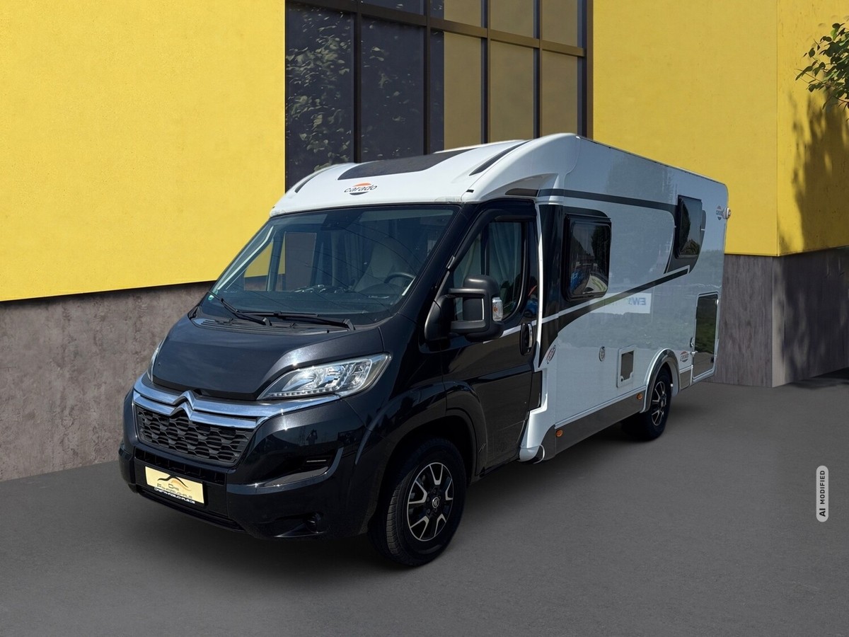 Carado V 339 Queensbett+Solar+Markise+Sat TV