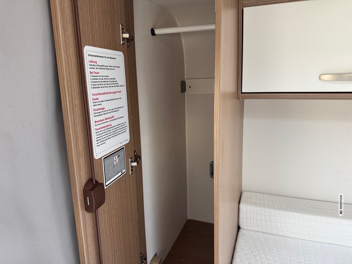 Carado V 339 Queensbett+Solar+Markise+Sat TV